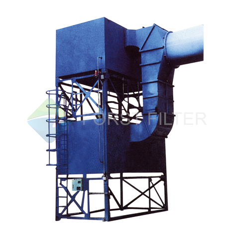 立式滤筒除尘器